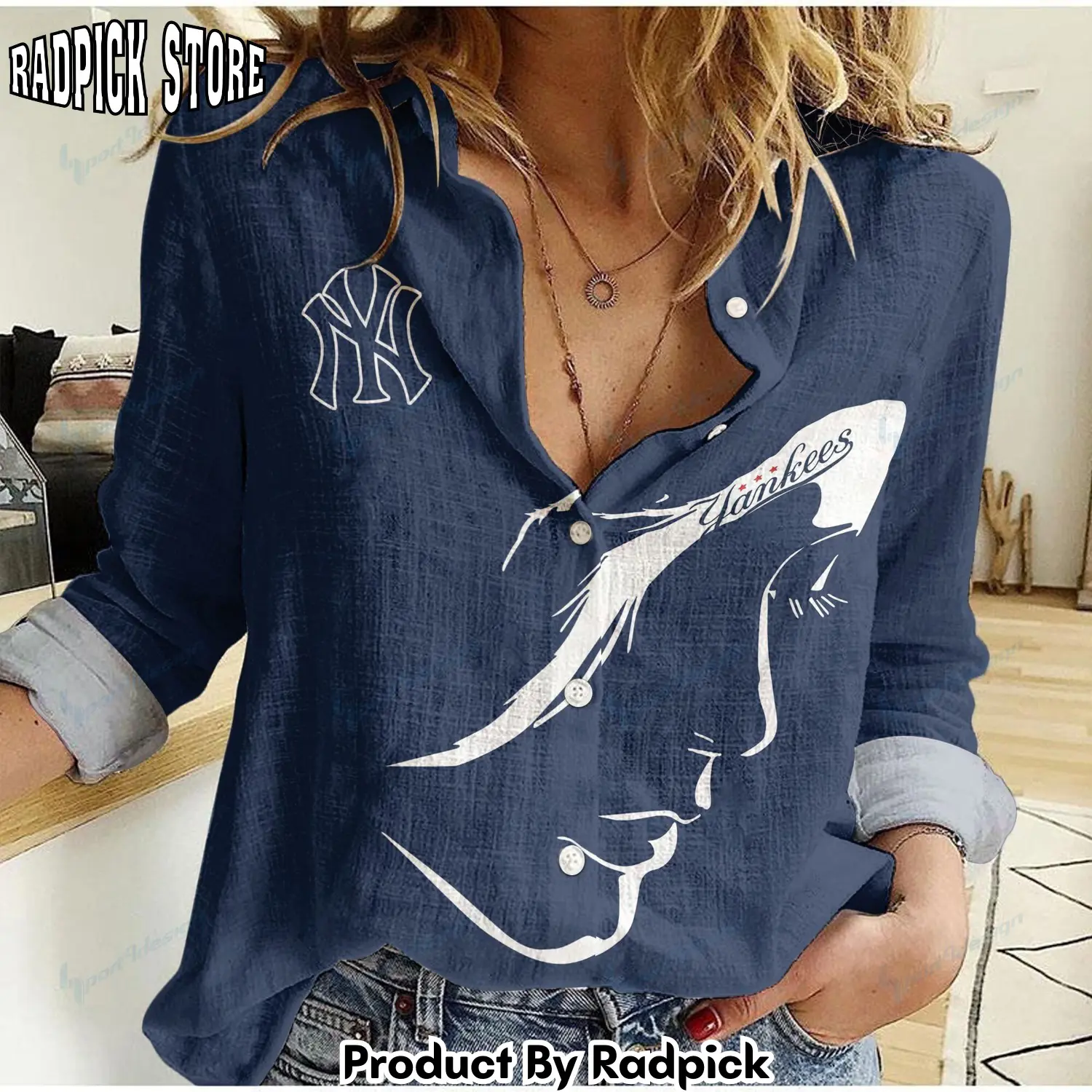 Radpick new york yankees woman shirt rp662484